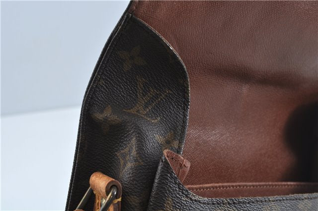 Auth Louis Vuitton Monogram Cartouchiere GM Shoulder Cross Bag M51252 LV J1101