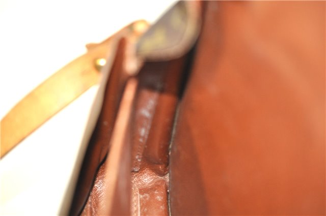 Auth Louis Vuitton Monogram Cartouchiere GM Shoulder Cross Bag M51252 LV J1101