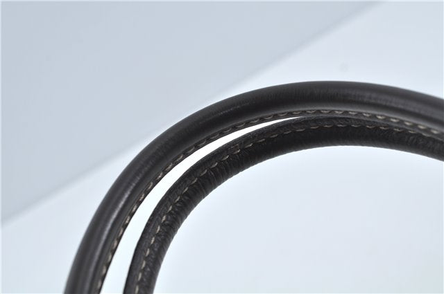 Authentic GUCCI Jumbo GG Crystal Hand Tote Bag PVC Leather 223964 Brown J1104