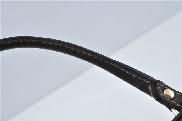 Authentic GUCCI Jumbo GG Crystal Hand Tote Bag PVC Leather 223964 Brown J1104