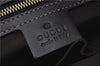 Authentic GUCCI Jumbo GG Crystal Hand Tote Bag PVC Leather 223964 Brown J1104