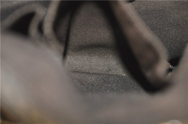 Authentic GUCCI Jumbo GG Crystal Hand Tote Bag PVC Leather 223964 Brown J1104