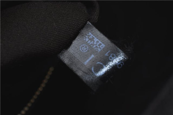 Authentic GUCCI Jumbo GG Crystal Hand Tote Bag PVC Leather 223964 Brown J1104