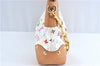 Auth Louis Vuitton Monogram Multicolor Judy MM 2Way Hand Bag M40255 White J1107