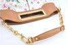 Auth Louis Vuitton Monogram Multicolor Judy MM 2Way Hand Bag M40255 White J1107