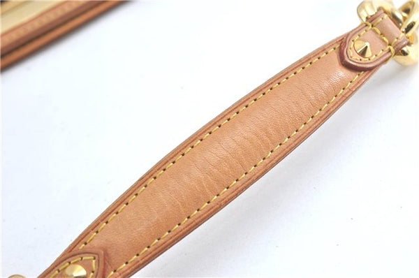 Auth Louis Vuitton Monogram Multicolor Judy MM 2Way Hand Bag M40255 White J1107