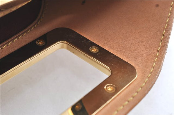 Auth Louis Vuitton Monogram Multicolor Judy MM 2Way Hand Bag M40255 White J1107