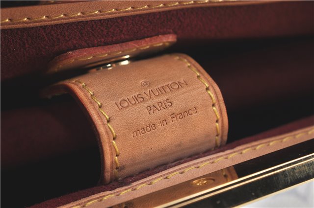 Auth Louis Vuitton Monogram Multicolor Judy MM 2Way Hand Bag M40255 White J1107