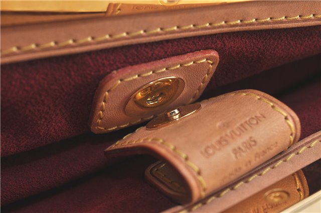 Auth Louis Vuitton Monogram Multicolor Judy MM 2Way Hand Bag M40255 White J1107