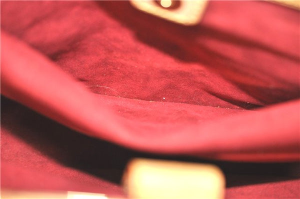 Auth Louis Vuitton Monogram Multicolor Judy MM 2Way Hand Bag M40255 White J1107