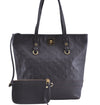 Auth Louis Vuitton Monogram Empreinte Citadine PM Tote Bag M94049 Purple J1108