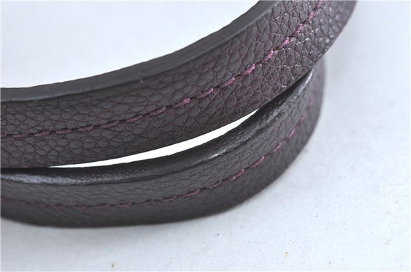 Auth Louis Vuitton Monogram Empreinte Citadine PM Tote Bag M94049 Purple J1108