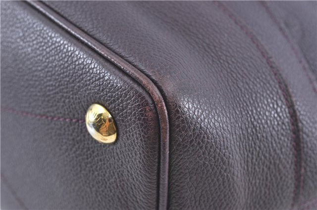 Auth Louis Vuitton Monogram Empreinte Citadine PM Tote Bag M94049 Purple J1108
