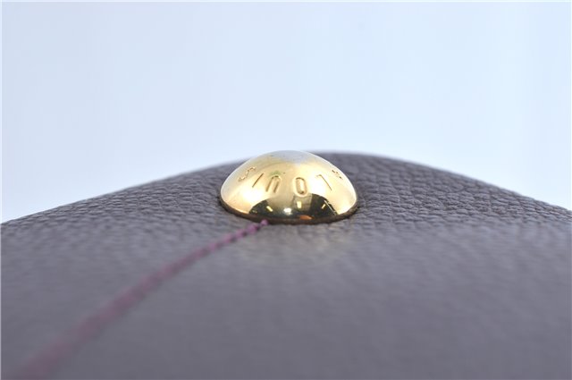 Auth Louis Vuitton Monogram Empreinte Citadine PM Tote Bag M94049 Purple J1108