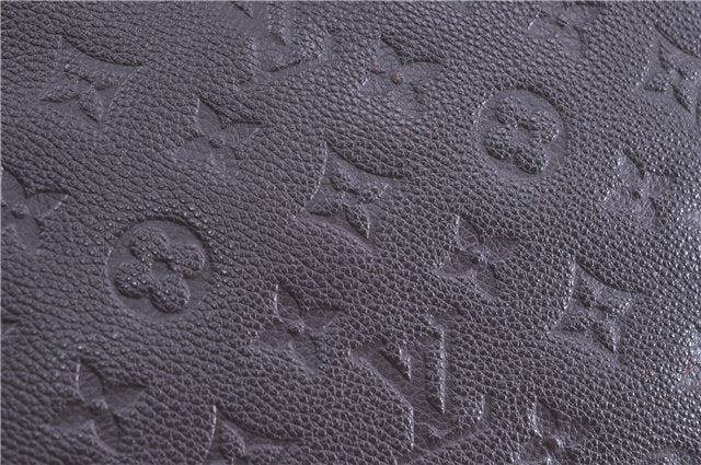 Auth Louis Vuitton Monogram Empreinte Citadine PM Tote Bag M94049 Purple J1108