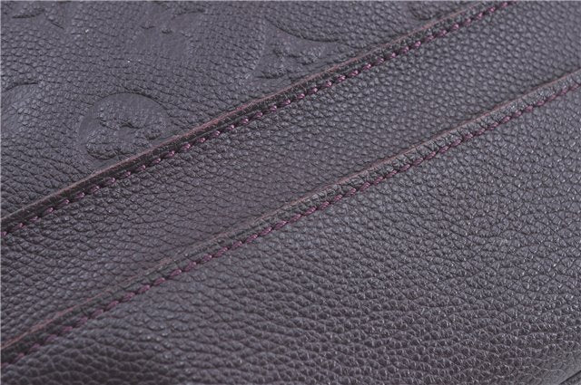 Auth Louis Vuitton Monogram Empreinte Citadine PM Tote Bag M94049 Purple J1108