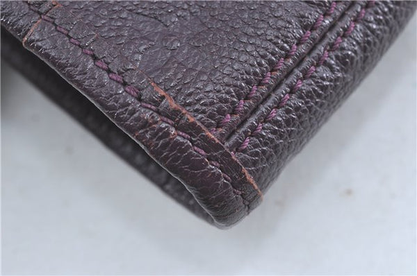 Auth Louis Vuitton Monogram Empreinte Citadine PM Tote Bag M94049 Purple J1108