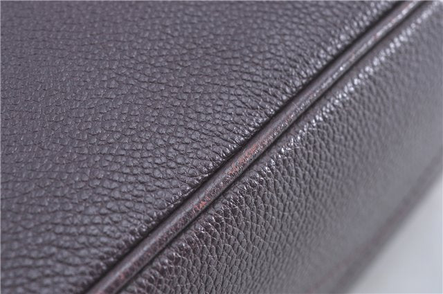 Auth Louis Vuitton Monogram Empreinte Citadine PM Tote Bag M94049 Purple J1108