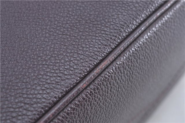 Auth Louis Vuitton Monogram Empreinte Citadine PM Tote Bag M94049 Purple J1108