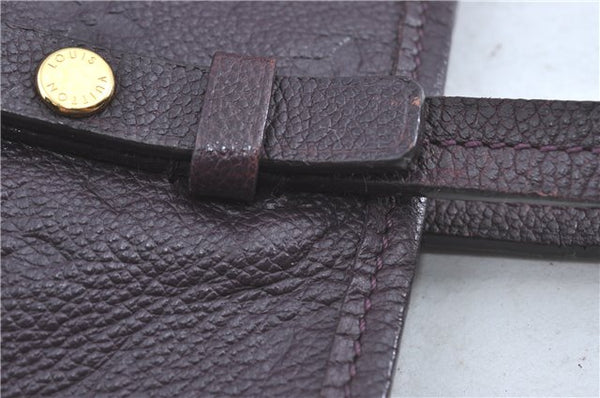 Auth Louis Vuitton Monogram Empreinte Citadine PM Tote Bag M94049 Purple J1108