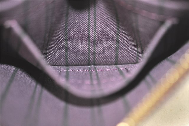 Auth Louis Vuitton Monogram Empreinte Citadine PM Tote Bag M94049 Purple J1108