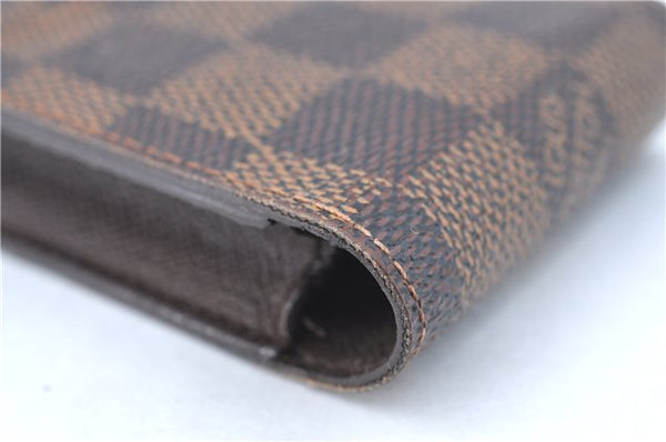 Authentic Louis Vuitton Damier Etui Cigarette Case N63024 LV J1119