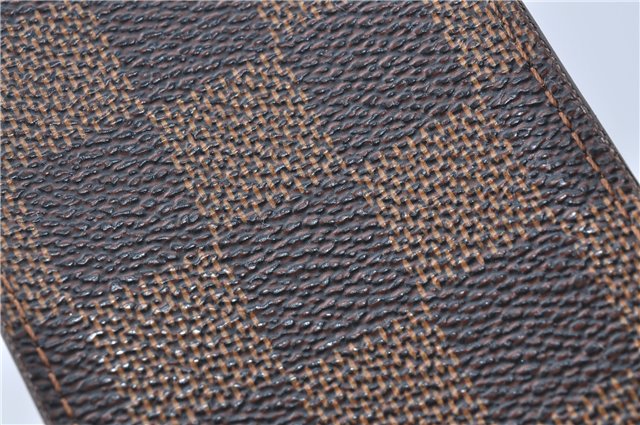 Authentic Louis Vuitton Damier Etui Cigarette Case N63024 LV J1119