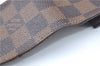 Authentic Louis Vuitton Damier Etui Cigarette Case N63024 LV J1119