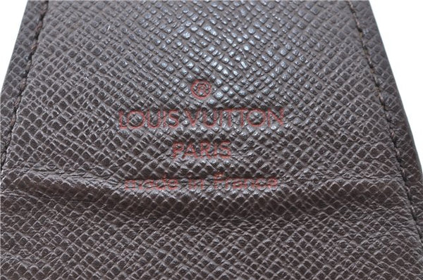 Authentic Louis Vuitton Damier Etui Cigarette Case N63024 LV J1119