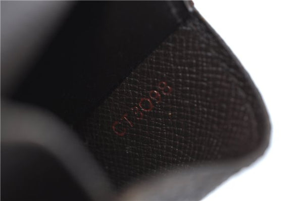 Authentic Louis Vuitton Damier Etui Cigarette Case N63024 LV J1119