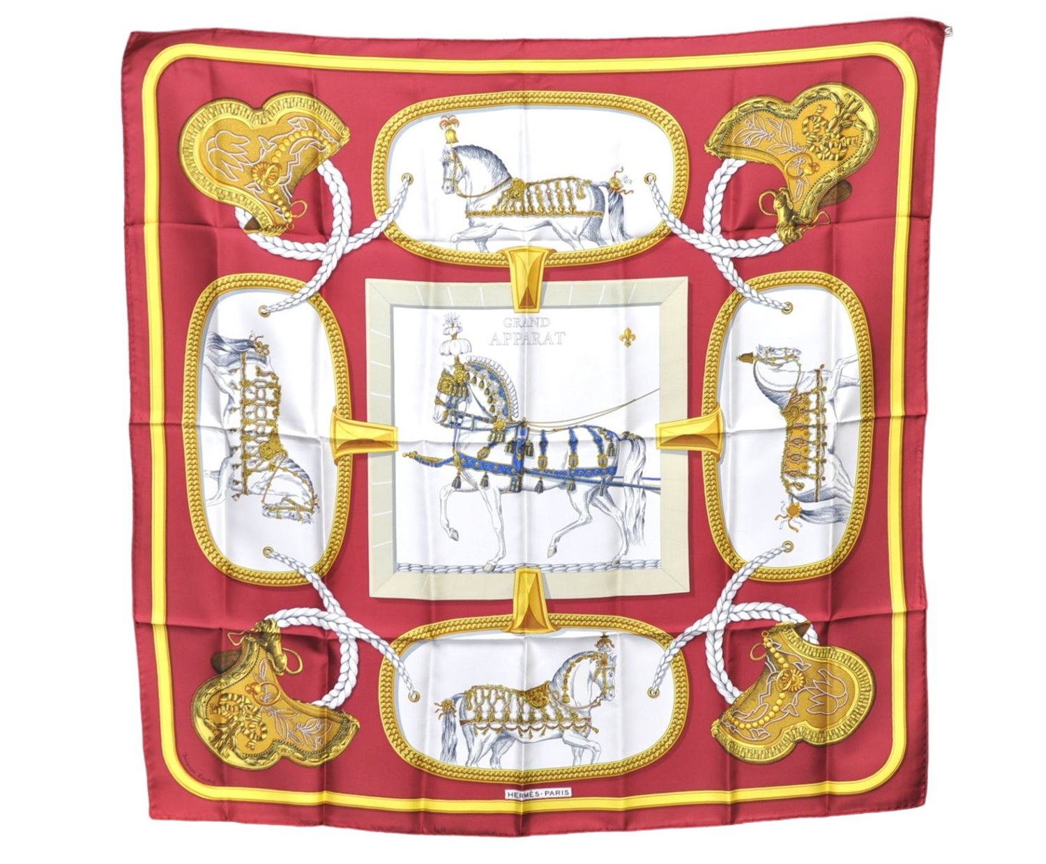 Authentic HERMES Carre 90 Scarf 