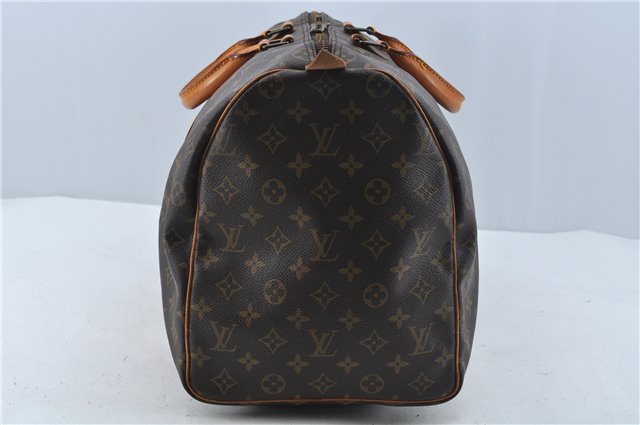 Authentic Louis Vuitton Monogram Keepall 50 Travel Boston Bag M41426 LV J1134