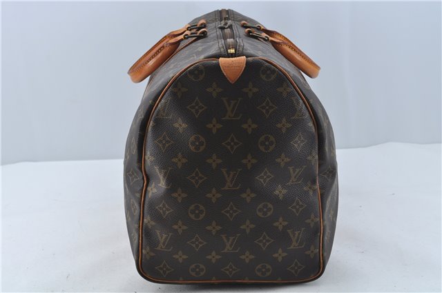 Authentic Louis Vuitton Monogram Keepall 50 Travel Boston Bag M41426 LV J1134