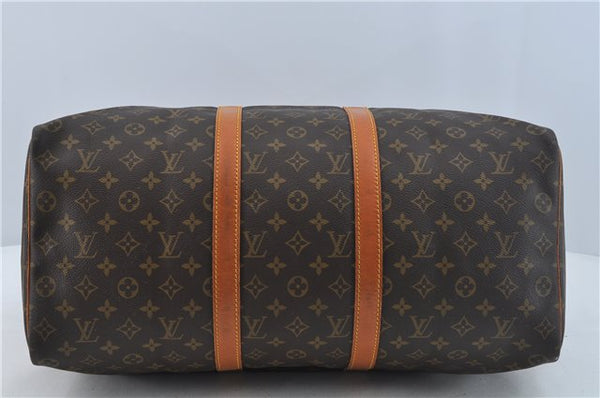 Authentic Louis Vuitton Monogram Keepall 50 Travel Boston Bag M41426 LV J1134