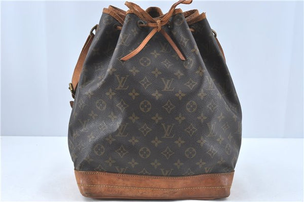 Authentic Louis Vuitton Monogram Noe Shoulder Bag M42224 LV J1135