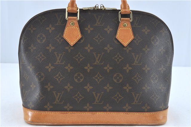 Authentic Louis Vuitton Monogram Alma Hand Bag M51130 LV J1138