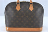 Authentic Louis Vuitton Monogram Alma Hand Bag M51130 LV J1138