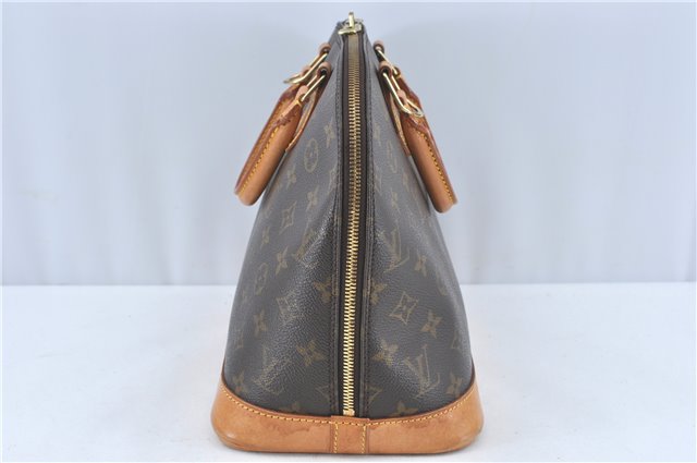 Authentic Louis Vuitton Monogram Alma Hand Bag M51130 LV J1138