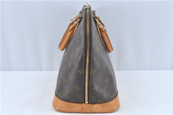 Authentic Louis Vuitton Monogram Alma Hand Bag M51130 LV J1138