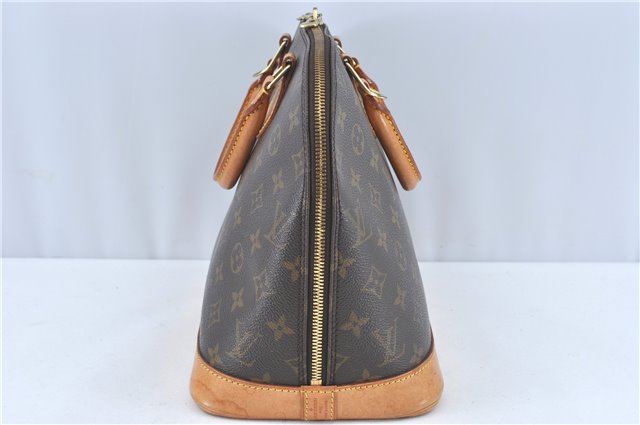 Authentic Louis Vuitton Monogram Alma Hand Bag M51130 LV J1138