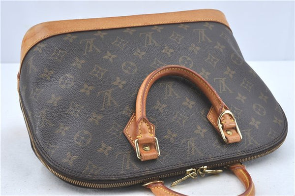 Authentic Louis Vuitton Monogram Alma Hand Bag M51130 LV J1138