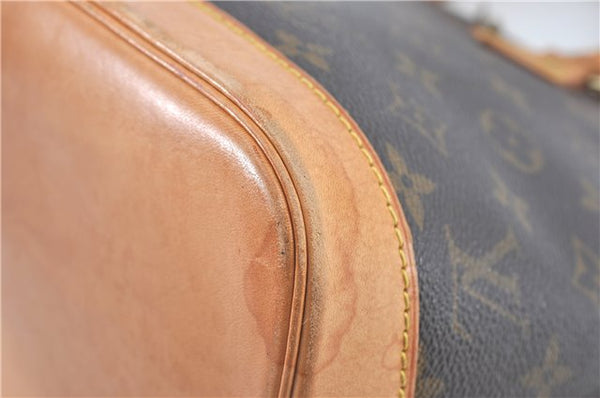 Authentic Louis Vuitton Monogram Alma Hand Bag M51130 LV J1138