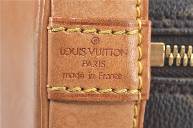 Authentic Louis Vuitton Monogram Alma Hand Bag M51130 LV J1138