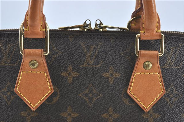 Authentic Louis Vuitton Monogram Alma Hand Bag M51130 LV J1138