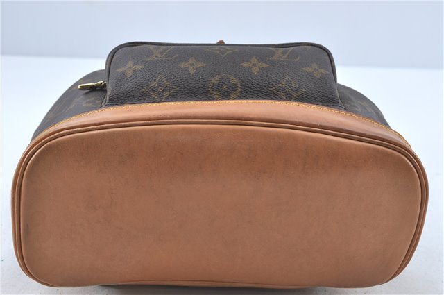 Authentic Louis Vuitton Monogram Montsouris MM Backpack M51136 LV J1141