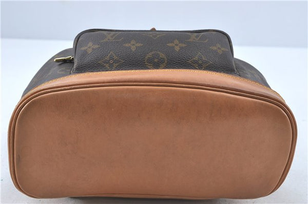 Authentic Louis Vuitton Monogram Montsouris MM Backpack M51136 LV J1141