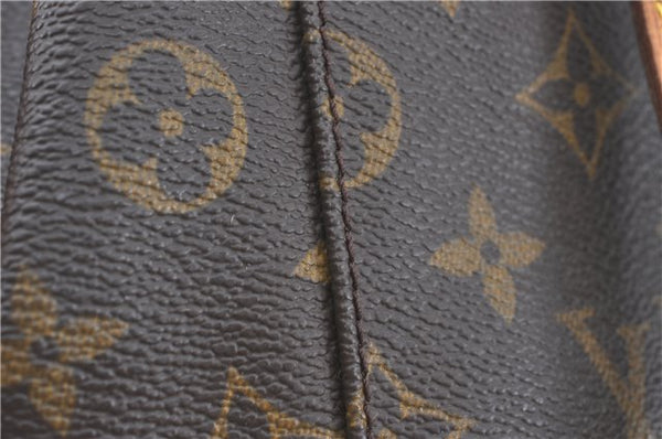 Authentic Louis Vuitton Monogram Montsouris MM Backpack M51136 LV J1141