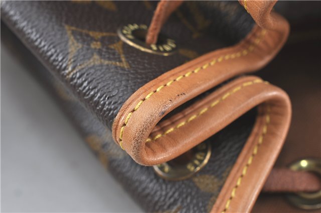 Authentic Louis Vuitton Monogram Montsouris MM Backpack M51136 LV J1141