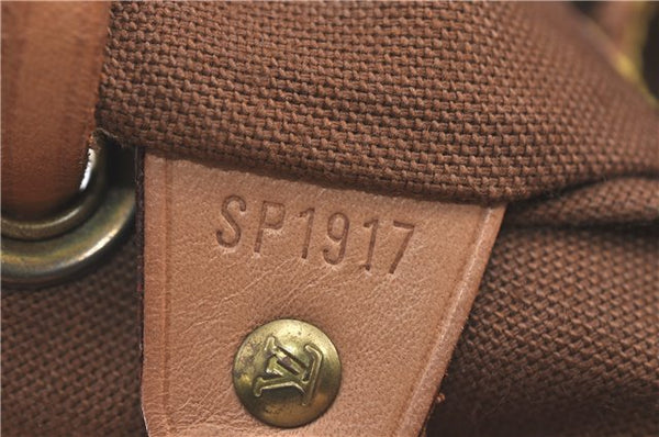 Authentic Louis Vuitton Monogram Montsouris MM Backpack M51136 LV J1141