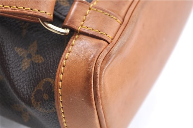 Authentic Louis Vuitton Monogram Montsouris PM Backpack M51137 LV J1162